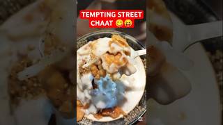 TEMPTING STREET PAPRI CHAAT food karachistreetfoods [upl. by Lejna895]