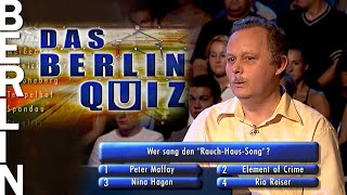 quotWer sang den RauchHausSong quot  Das Berlin Quiz 2002  Folge 3845 [upl. by Marlane]