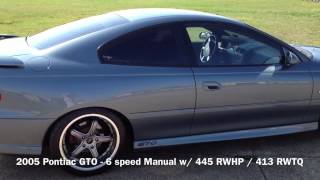 FS 2005 Pontiac GTO  CAM  445 RWHP [upl. by Teferi]