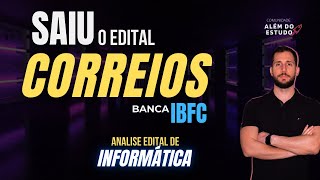 SAIU O EDITAL  CORREIOS 2024  Analise Informática  10 questões [upl. by Lanoil]