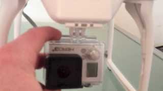 DJI Phantom Best Way To Attach GoPro [upl. by Mieka]