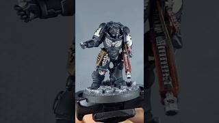 Black Templar Heavy Intercessor Painting process warhammer warhammer40000 40k painting paint [upl. by Marcel]