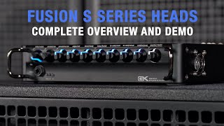 GallienKrueger Fusion S Series Heads Complete Overview and Demo [upl. by Anai50]