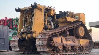 CATERPILLAR D11T CRAWLER TRACTOR DOZER RESTORATION BEFORE AND AFTER HEAVY EQUIPMENT BIG MACHINE [upl. by Notsob]