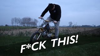 50 Craigslist 125CC Pit Bike  Im Done With This Bike [upl. by Sky367]