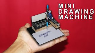 How to make Mini CNC Drawing Machine  Arduino Project [upl. by Oruam966]