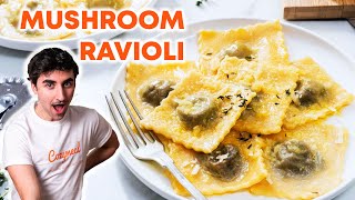 Making MUSHROOM RAVIOLI from Scratch Is Easier Than You Think [upl. by Giliana923]