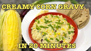 Creamy Corn Gravy Recipe in Tamil  20 minute Recipe Kids would love it [upl. by Jarlath]