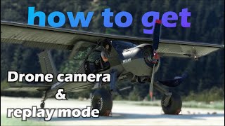 How To Use Drone Camera And The Replay Tool Basics  IN 3 MINUETS [upl. by Aitra]