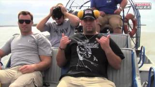 The Swamp Air Boat Tour with Chase Daniel [upl. by Jephum]