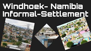 Beautiful Informal Settlement Windhoek Namibia’s capital city  4K Drive [upl. by Aisayt]