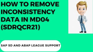 MD04 inconsistency program SDRQCR21 [upl. by Melcher]