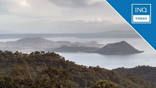 Phivolcs detects weak phreatic eruption at Taal Volcano  INQToday [upl. by Sitruk493]