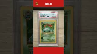 1999 PSA 8 Mint Venusaur Shadowless Holo Base Set Pokemon Card 15102 [upl. by Eteragram]