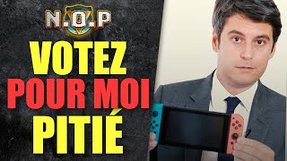 Capotes Nintendo Switch Voyages  Les bonnes raisons pour VOTER MACRON selon Gabriel Attal [upl. by Adlez]