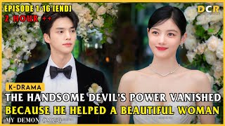 THE HANDSOME DEVIL WHO FALLS IN LOVE WITH A HUMAN  PLOT OF THE KOREAN DRAMA MY DEMON FULL EPISODE [upl. by Rosabella410]