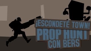 ¡ESCÓNDETE TOWN  PROP HUNT WBERSGAMER [upl. by Yleek]