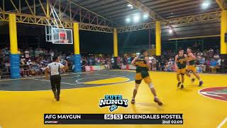 Mayor GBD Invitational Basketball Tournament Battle for 250k AFG MAYGUN VS GREENDALES HOSTEL [upl. by Notwen469]