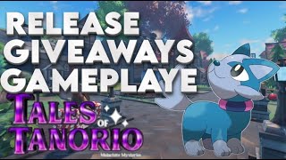 Tales of Tanorio  GIVEAWAYS  RELEASE  SHINING HUNTING  GAMEPLAY Roblox [upl. by Anale166]