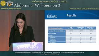 Glycosylated Hemoglobin Is A Poor Predictor Of Postoperative Complications In Diabetic Patients [upl. by Ayotal952]