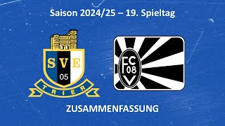 SVETV Eintracht Trier vs FC 08 Villingen  Highlights 19 Spieltag Saison 2425 [upl. by Gilberto769]