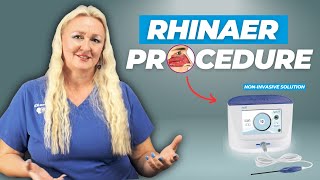 Stop Runny Nose amp PostNasal Drip for Good with the Rhinaer Procedure  Dr Pavlina Suchanova [upl. by Snell]