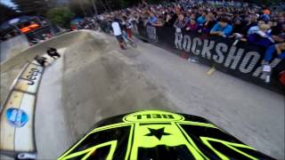 Rémy Métailler vs Joost Wichman  Pumptrack Crankworx 2014 [upl. by Azarria444]