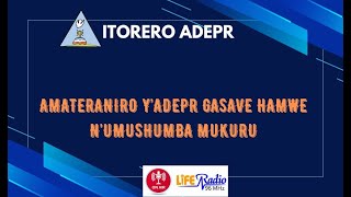 AMATERANIRO YADEPR GASAVE HAMWE NUMUSHUMBA MUKURU [upl. by Ashleigh997]