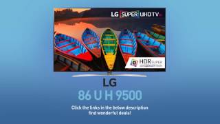 LG 86UH9500 Super UHD 4K HDR Smart LED TV  86quot Class  Full Specs Review LGTV [upl. by Dahle792]