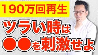 すごく辛い時の過ごし方【精神科医・樺沢紫苑】 [upl. by Hagep]