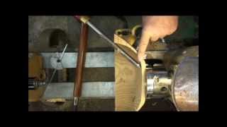 Completing a RoughTurned Bowl on the Wood Lathe [upl. by Charlie]