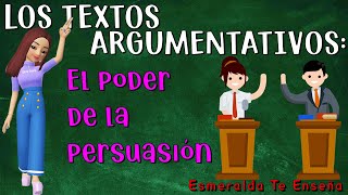 📒El Texto Argumentativo Partes Características y Ejemplo✍️ [upl. by Ayik]