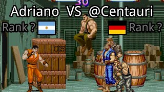 Final Fight Adriano AR Rank  vs Centauri DE Rank [upl. by Garnette]