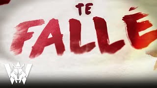 Te Fallé Wolfine  Video Lyric [upl. by Sabina159]