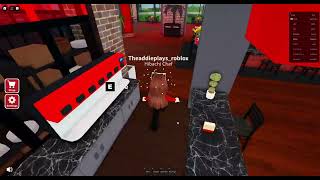 Playing bambou in roblox serving a coustmer [upl. by Sekofski543]