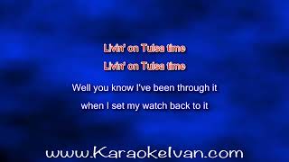 Don Williams  Tulsa Time KARAOKE [upl. by Presley]