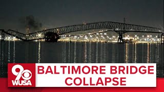 Authorities give update on rescue efforts after Baltimore Key Bridge collapse [upl. by Lamok]