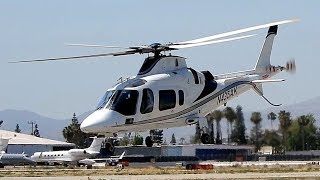 Agusta A109 Maintenance quotTest Flightquot Executive Helicopter N435AK Van Nuys Airport [upl. by Enenej]