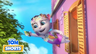 Cartoon Party With Talking Hank 🎬 🍿 Super Fun Talking Tom Shorts Compilation [upl. by Nnyltiak]