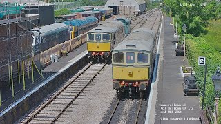 WSR  Williton Camera 1 West Somerset Railway Somerset UK  Railcam LIVE [upl. by Ttocserp242]