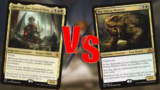 Korvold Vs Gitrog 1v1 EDHCMDR Gameplay [upl. by Yv]