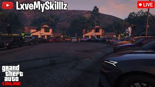 GTA 5 ONLINE LIVE CAR MEET🚘 CAR SHOW🔥 DRAGS  CRUISE Ps4💯 [upl. by Merow]