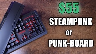 1st Player Steampunk Budget Mechanical Gaming Keyboard Review [upl. by Dolora57]