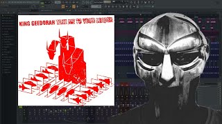 Fazers by King Geedorah MF DOOM Instrumental Remake [upl. by Susi]