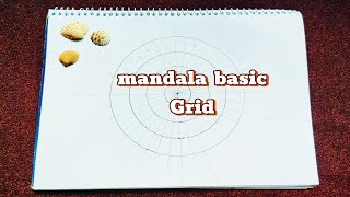 Mandala art  How to draw circles and grids  Mandala art for beginners  Draw With Riya 🦋 mandala [upl. by Roselane]