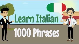 1000 phrases in Italian with English Translation [upl. by Rossy697]