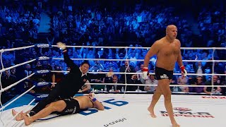 Fedor Emelianenko KNOCKED OUT the LEGEND Hard Knockout by LAST EMPEROR BEST fighter of all time [upl. by Mair]