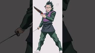 Demon Slayer character gender swap demonslayer anime Tanjiro Inosuke Zenitsu Genya Muichiro [upl. by Livvyy402]