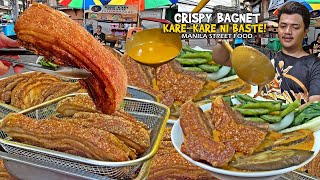 Patok na CRISPY BAGNET sa quotKAREKARE ni BASTEquot Made in TONDO Manila [upl. by Blanch227]