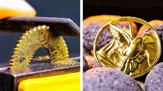 Making Jewerly Out Of Metal  Awesome DIY Crafts By Wood Mood [upl. by Vookles220]